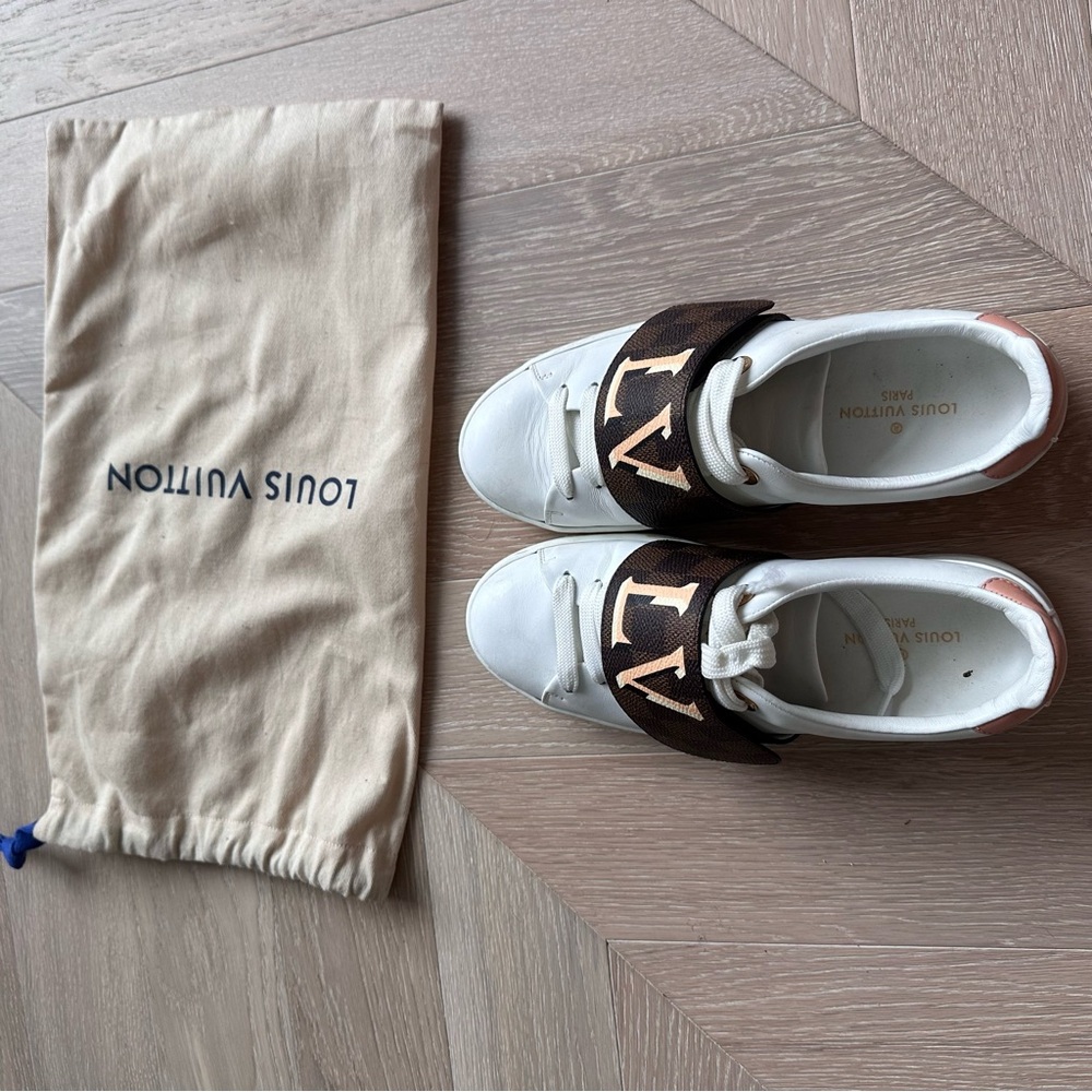 Louis Vuitton Frontrow Calfskin Monogram Sneakers